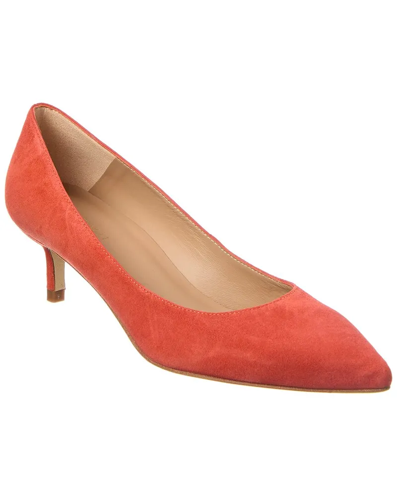 L.K.Bennett  Audrey Suede Closed Courts Coral