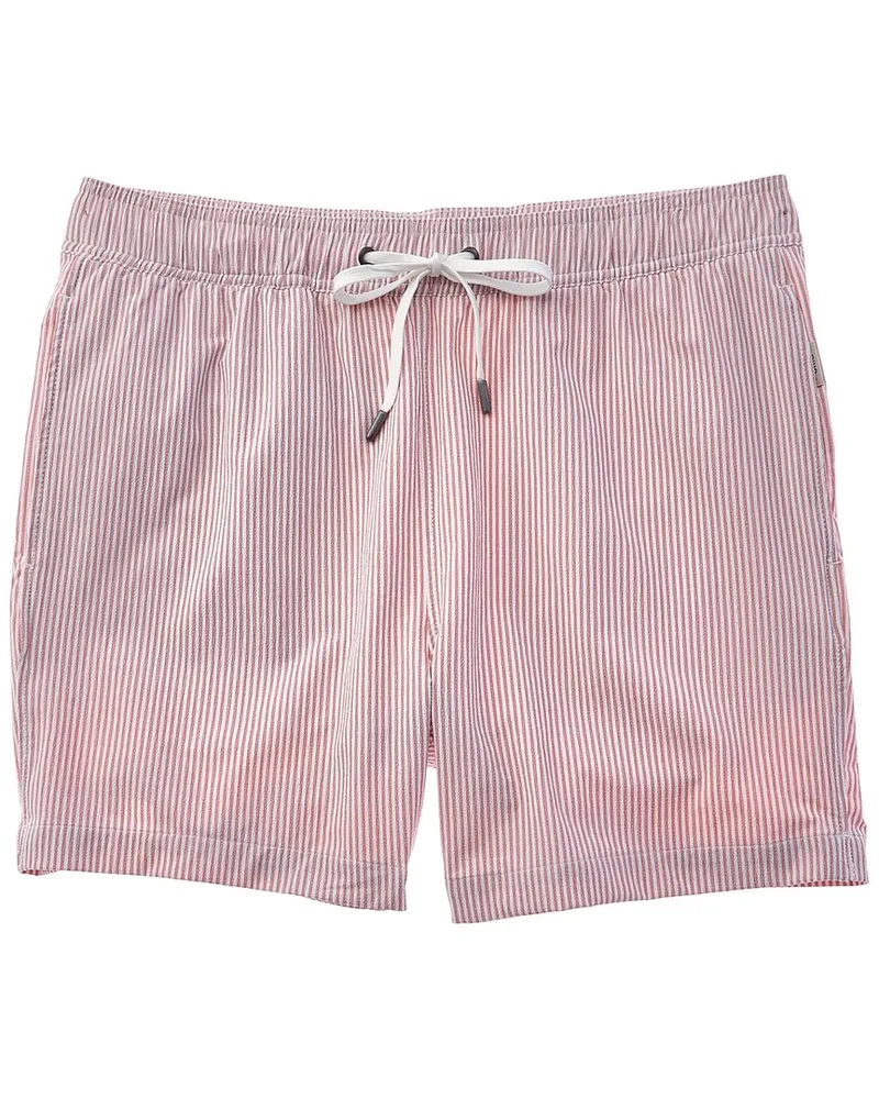 Onia Charles Swim Trunk White
