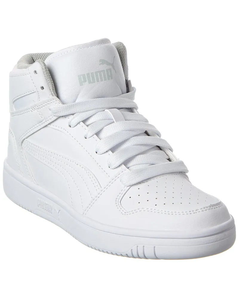 Puma Rebound Layup SL Jr High-Top Sneaker White