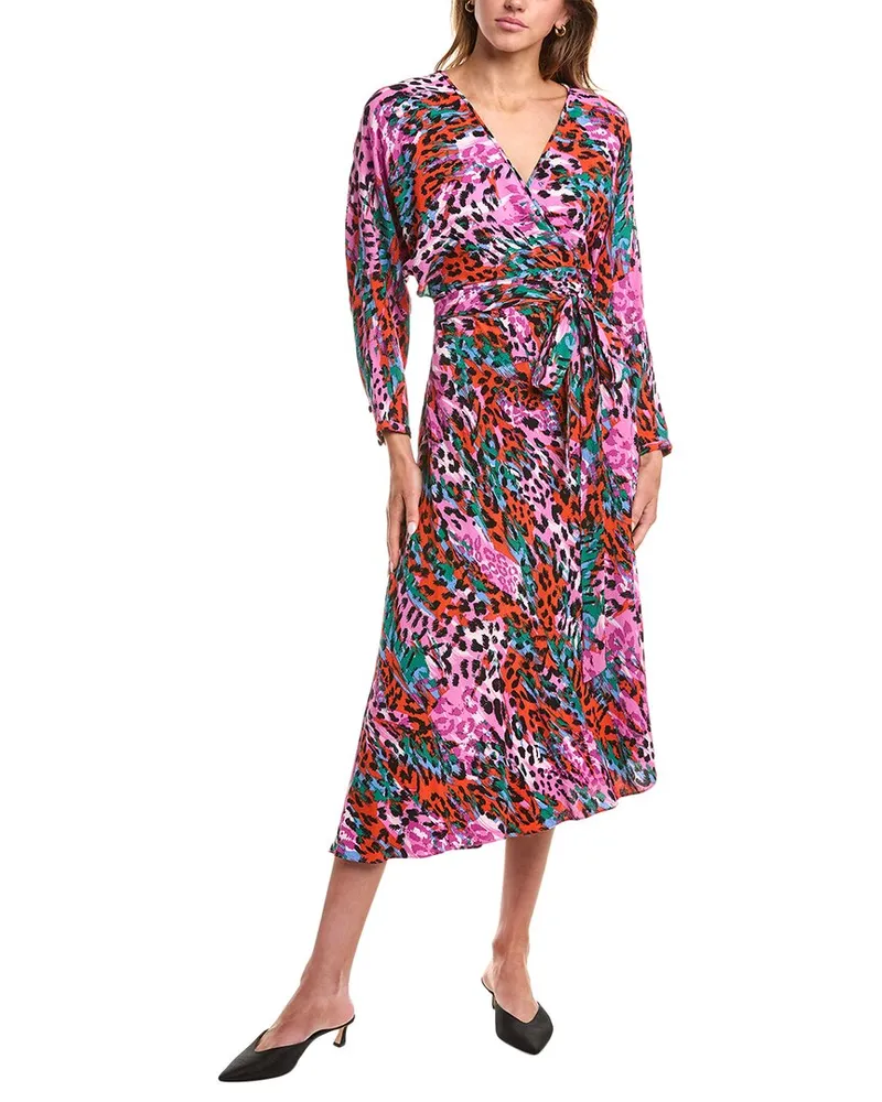 Diane von Furstenberg Eloise Midi Dress Purple