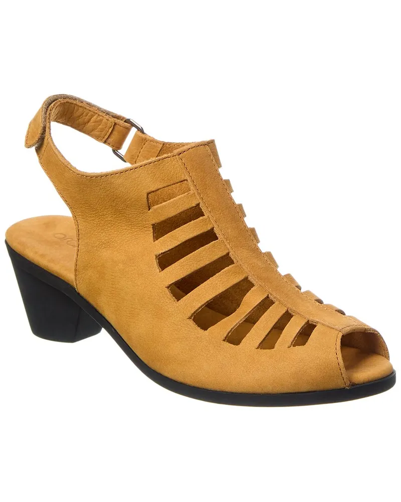 Arche Soexor Leather Sandal Brown