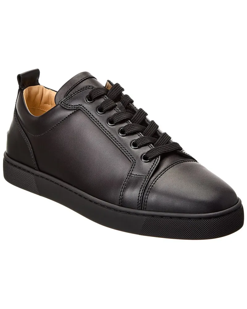 Christian Louboutin Louis Junior Leather Sneaker Black