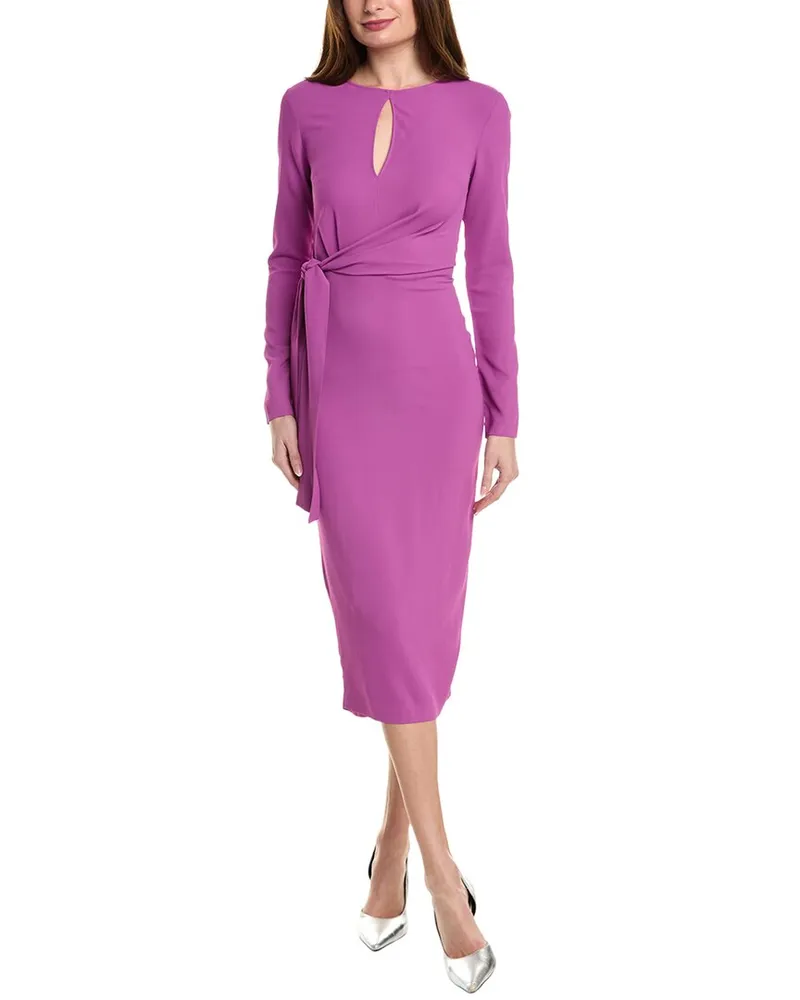 Reiss Valentina Bodycon Dress Pink
