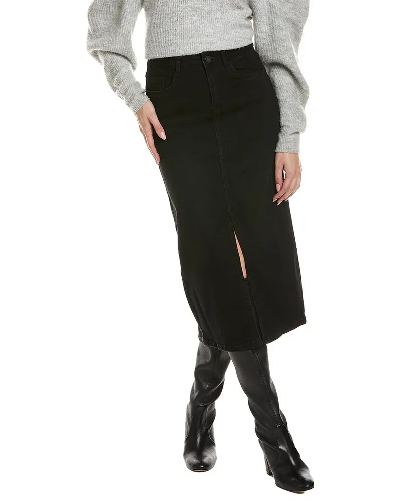 Joseph Ribkoff Denim Skirt Black