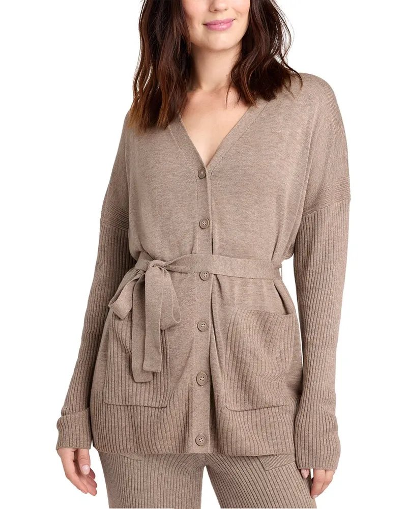 Splendid Georgie Cashmere-Blend Tunic Cardigan Nocolor