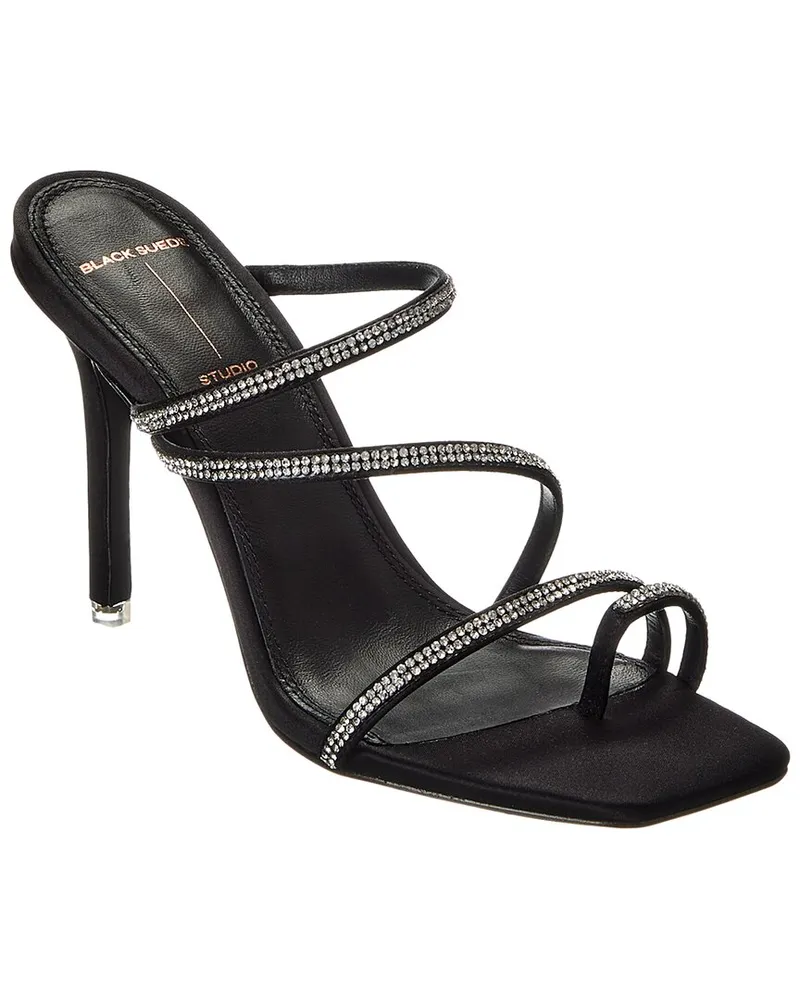 BLACK SUEDE STUDIO Selma Sandal Black