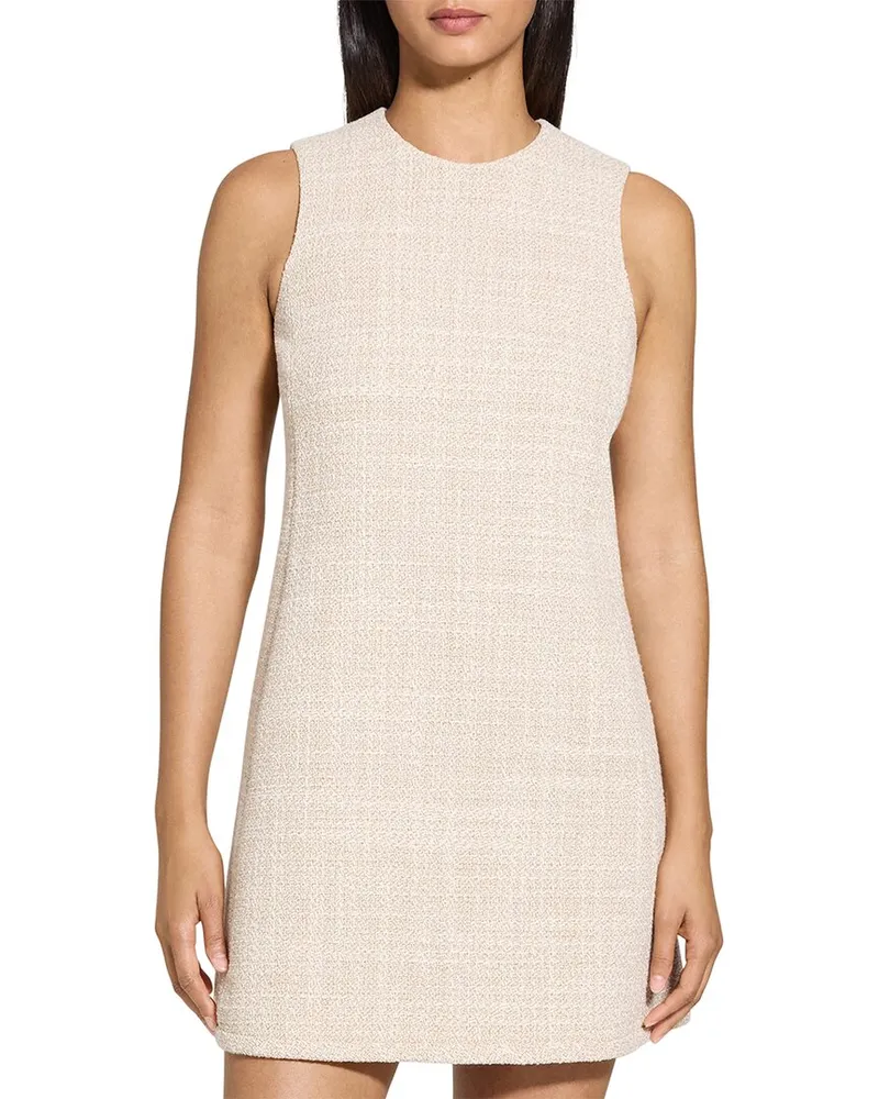 Theory Shift Dress Beige