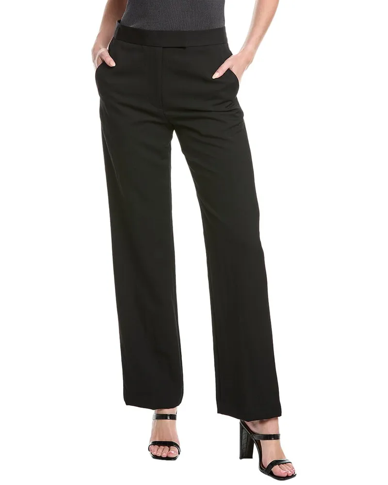 3.1 phillip lim Relaxed Wool-Blend Pant Black