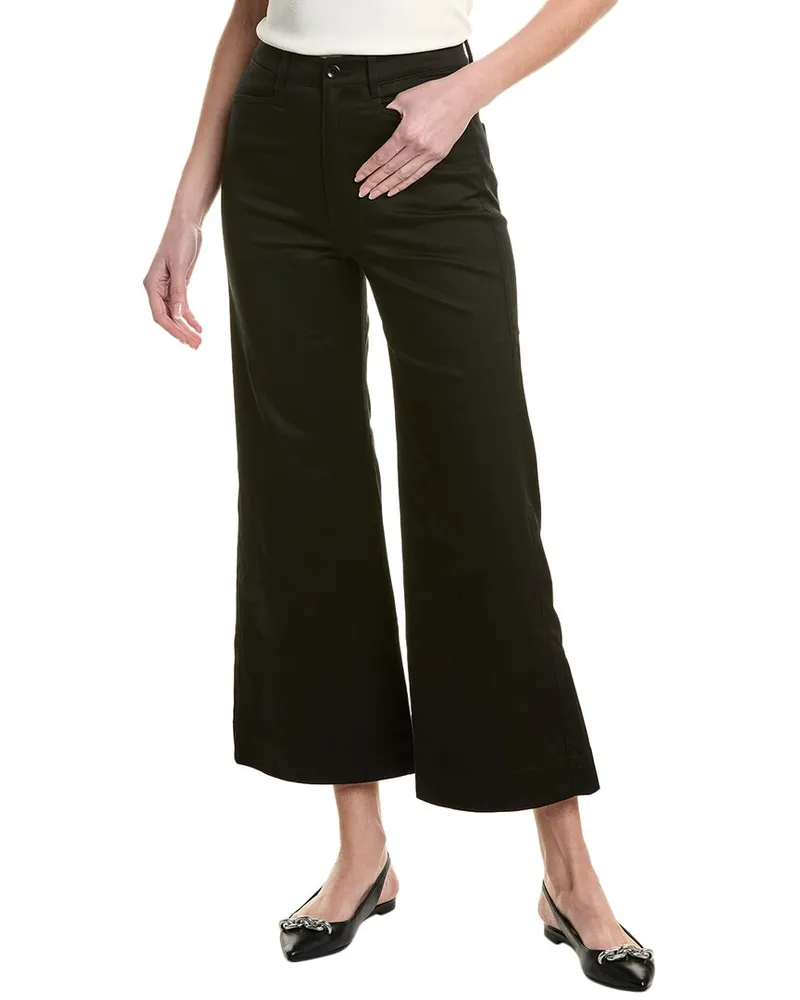 Proenza Schouler Sadie Wide Leg Pant Blue