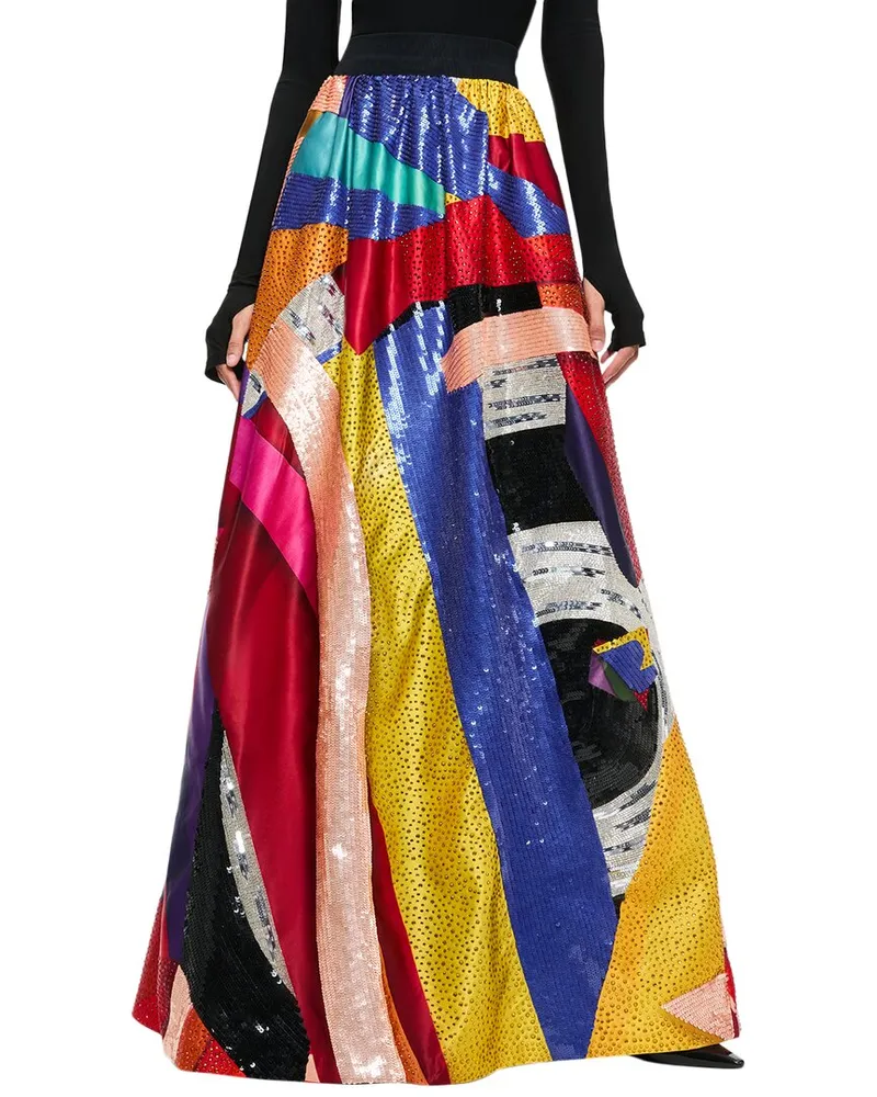 Alice + Olivia Tina Maxi Skirt Nocolor