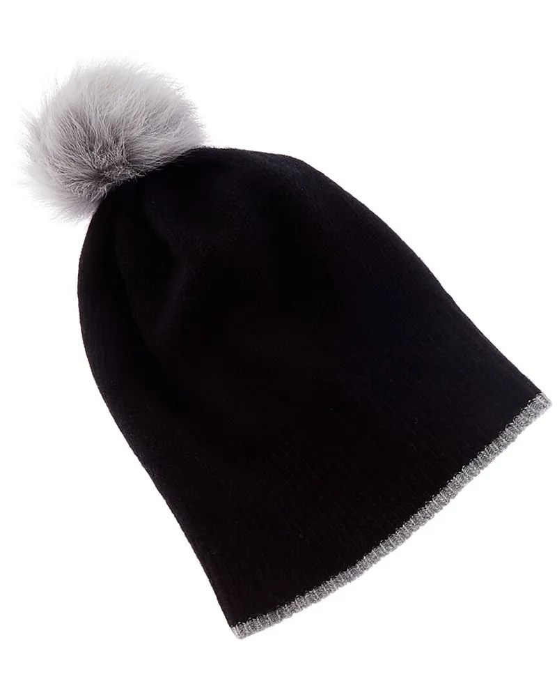 portolano  Cashmere Hat Black