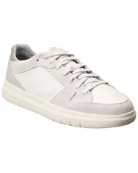 Geox Merediano Canvas & Suede Sneaker White