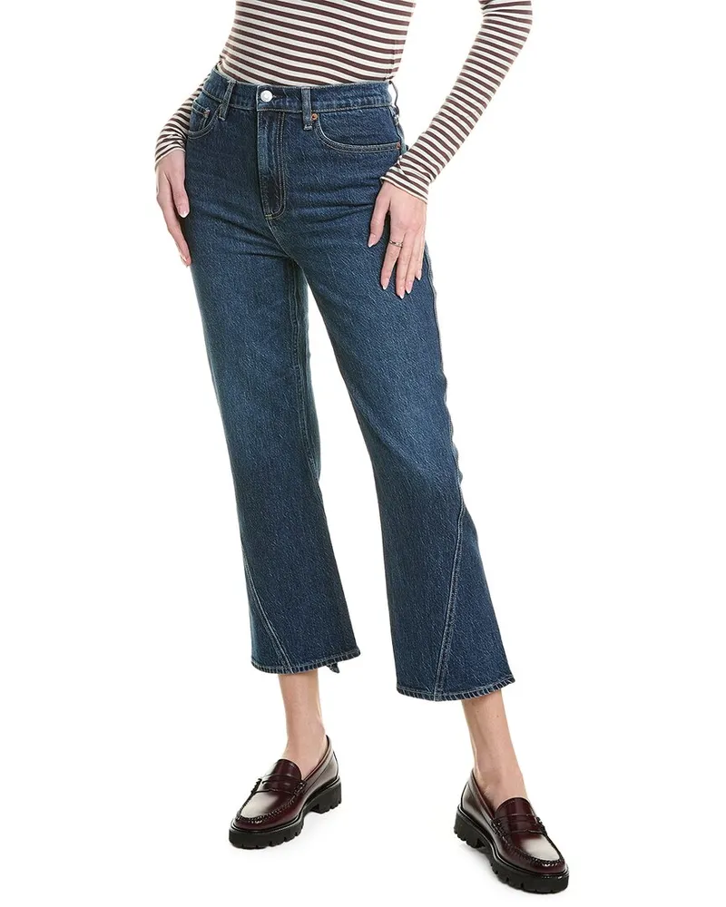 PISTOLA Ally High-Rise Lafayette Vintage Ankle Boot Jean Blue