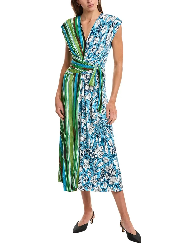 Diane von Furstenberg Dorothee Maxi Dress Blue