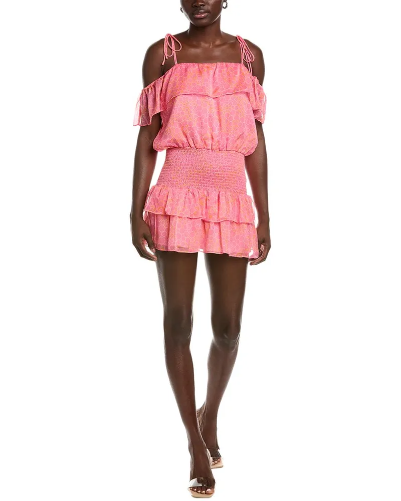 Amanda Uprichard Clarabelle Dress Pink