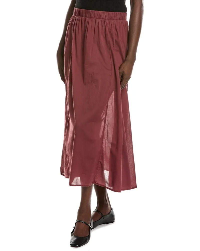 Nation Ltd Petra Gored Maxi Skirt Purple