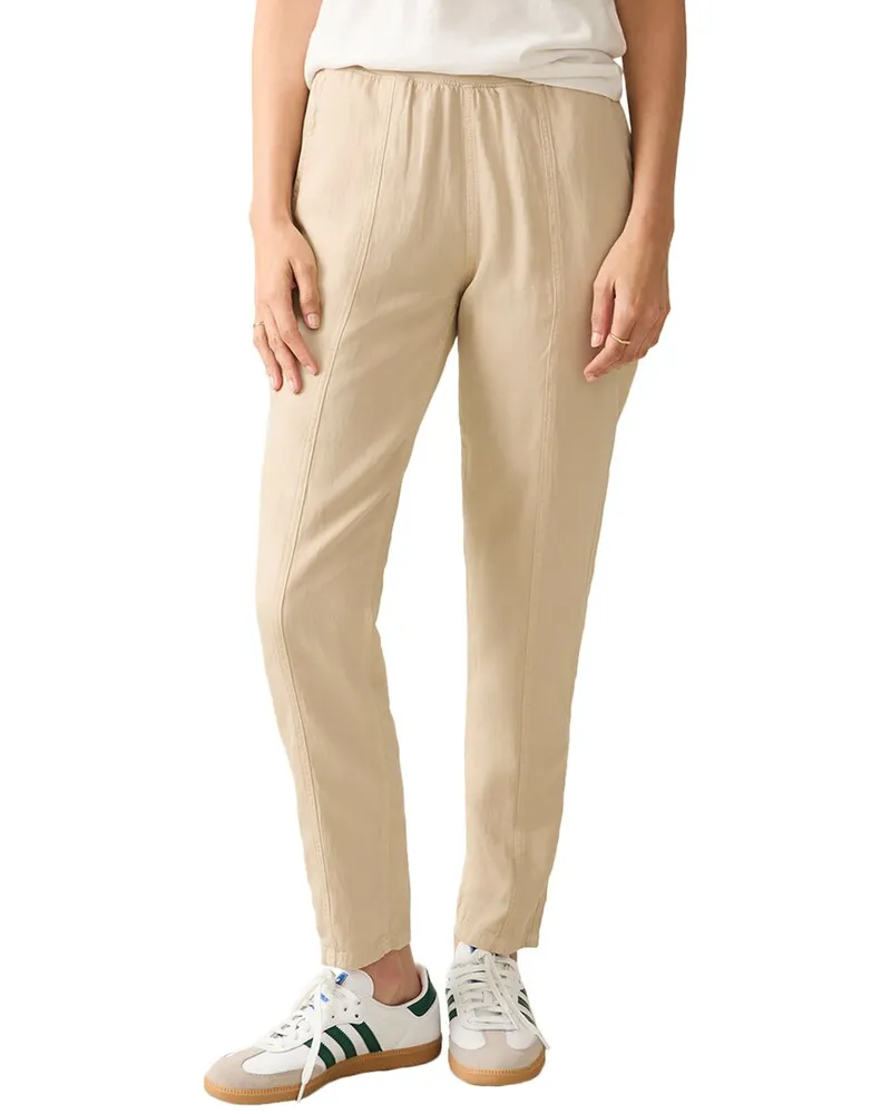 Faherty Arlie Linen-Blend Pant Nocolor