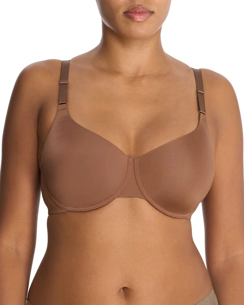 NATORI Liquid Full Fit Contour Underwire Bra Brown