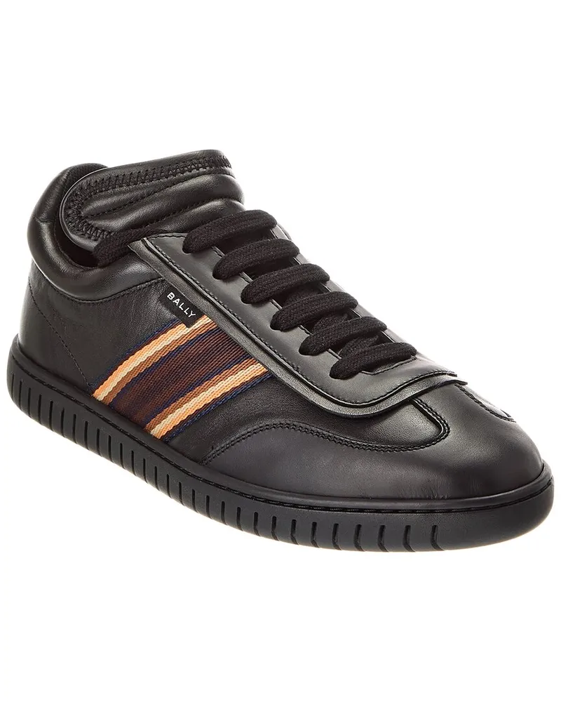 Bally Parrel Leather Sneaker Black