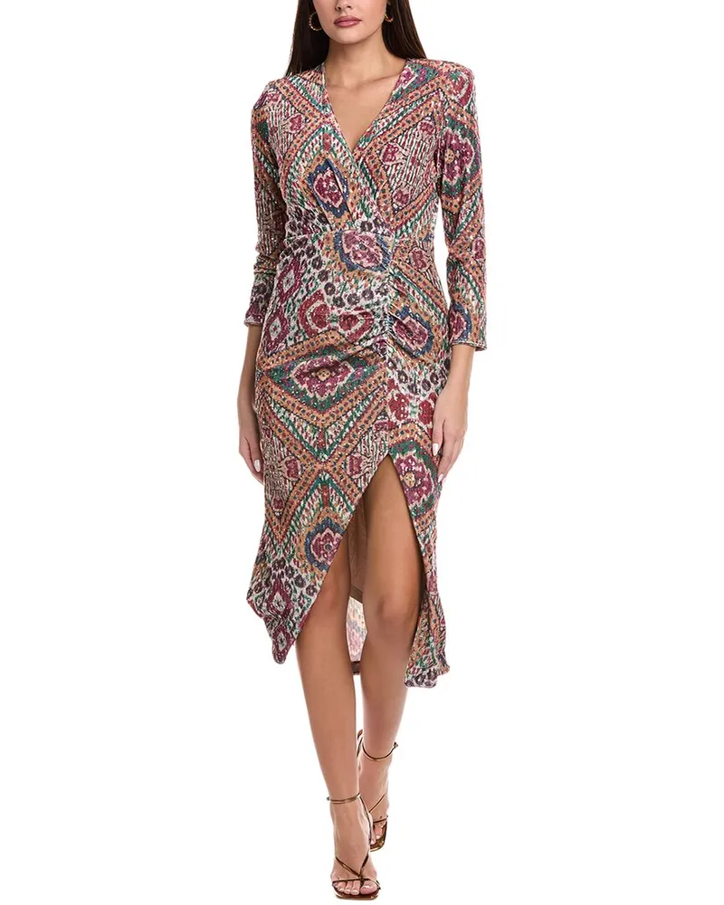 ba&sh Tatiana Midi Dress Blue