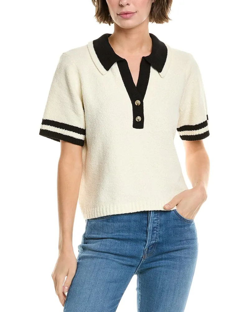 Central Park West Bianca Polo Shirt White