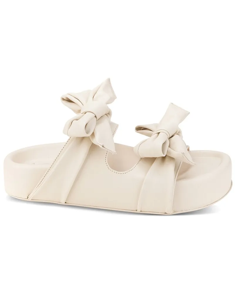Attilio Giusti Leombruni Jane Double R Leather Slide Nocolor
