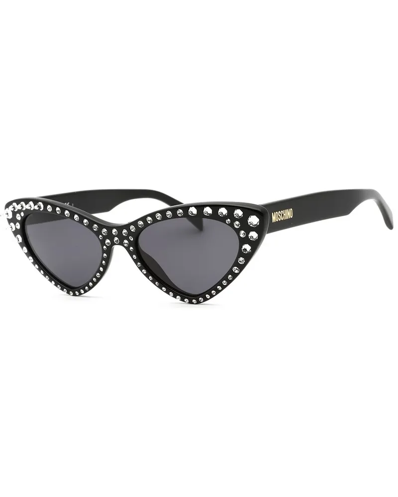 Moschino Women's MOS006/S/STR 52mm Sunglasses Black