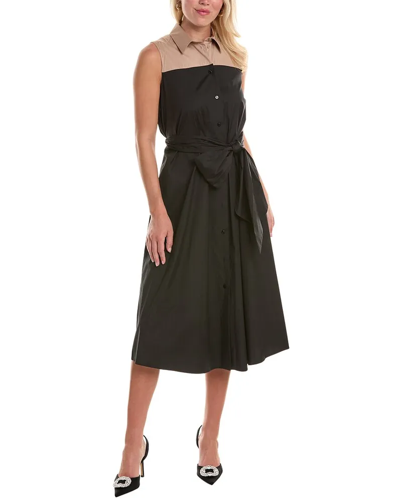 Paule Ka Midi Shirtdress Black