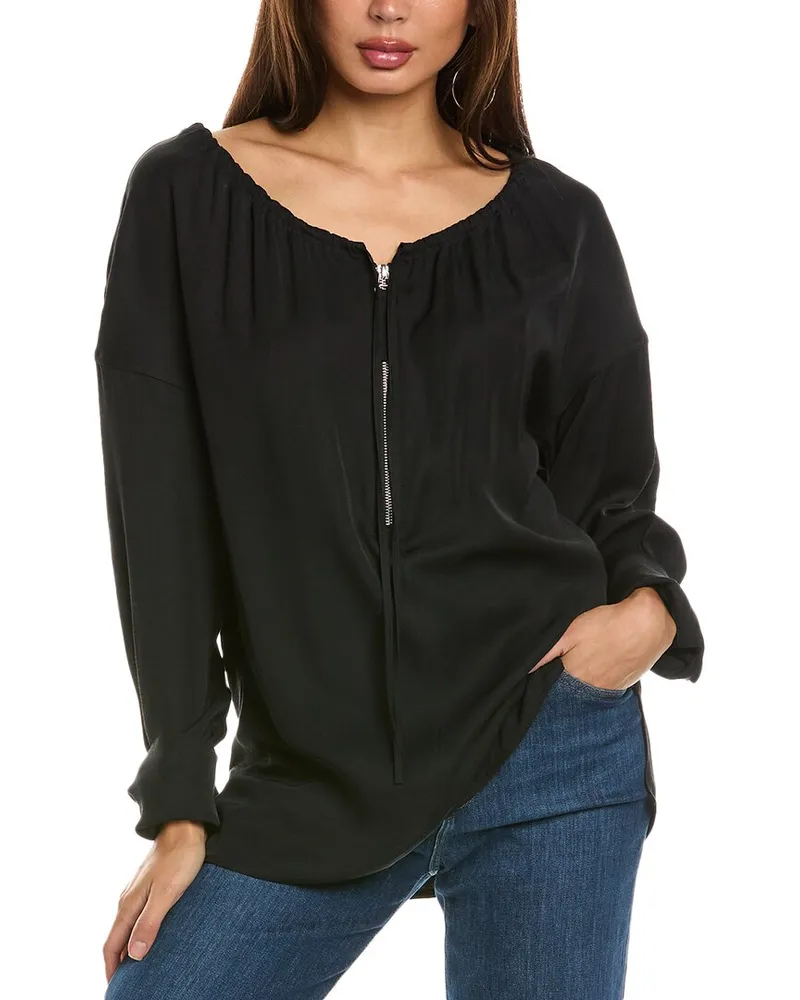 Helmut Lang Drawstring Shirt Black