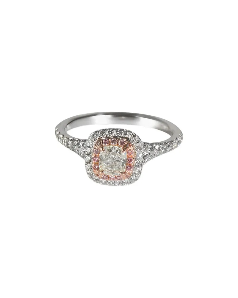 Tiffany & Co. Soleste Platinum 0.78 ct. tw. Diamond Engagement Ring (Authentic Pre-Loved Nocolor