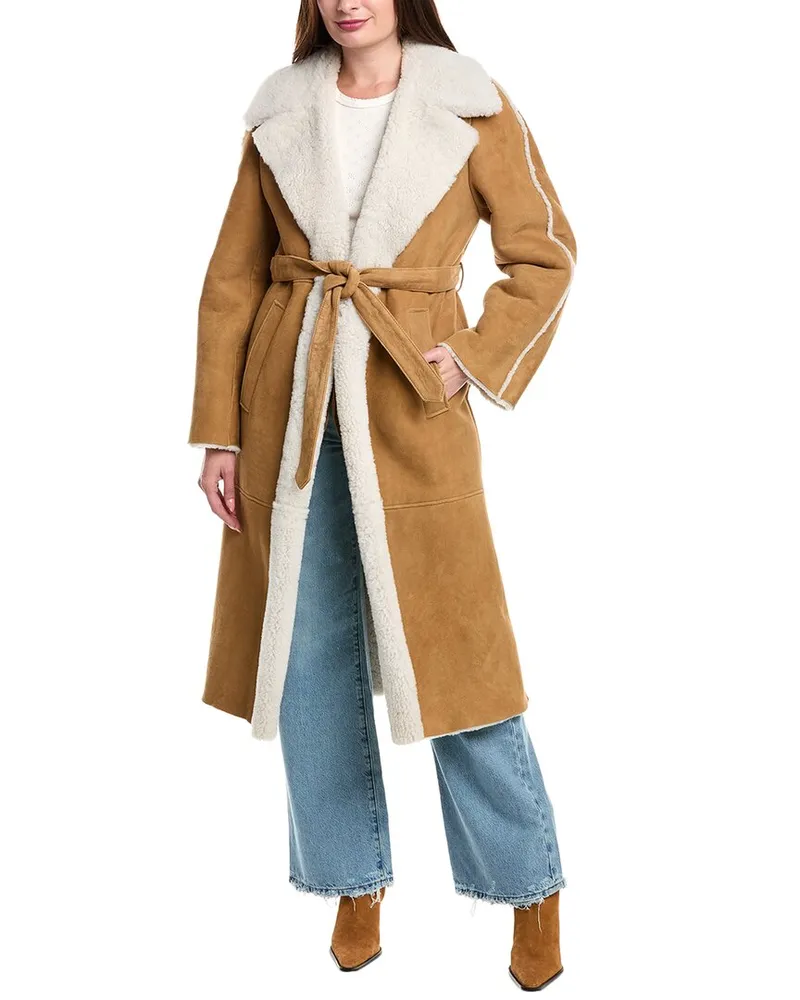 Maje Coat Tan