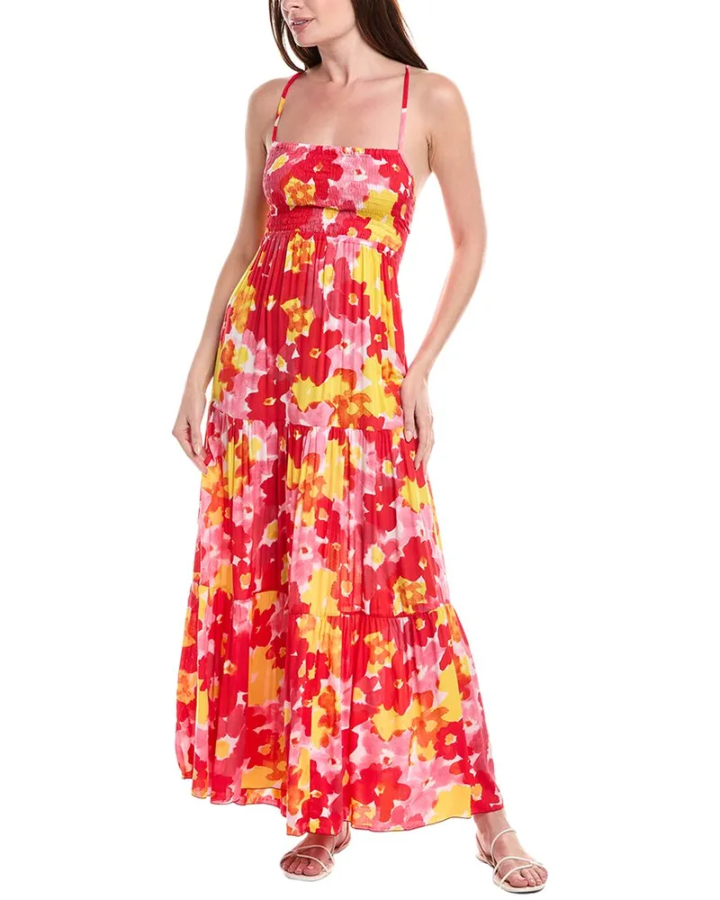 Tiare Hawaii Kailani Maxi Dress Red