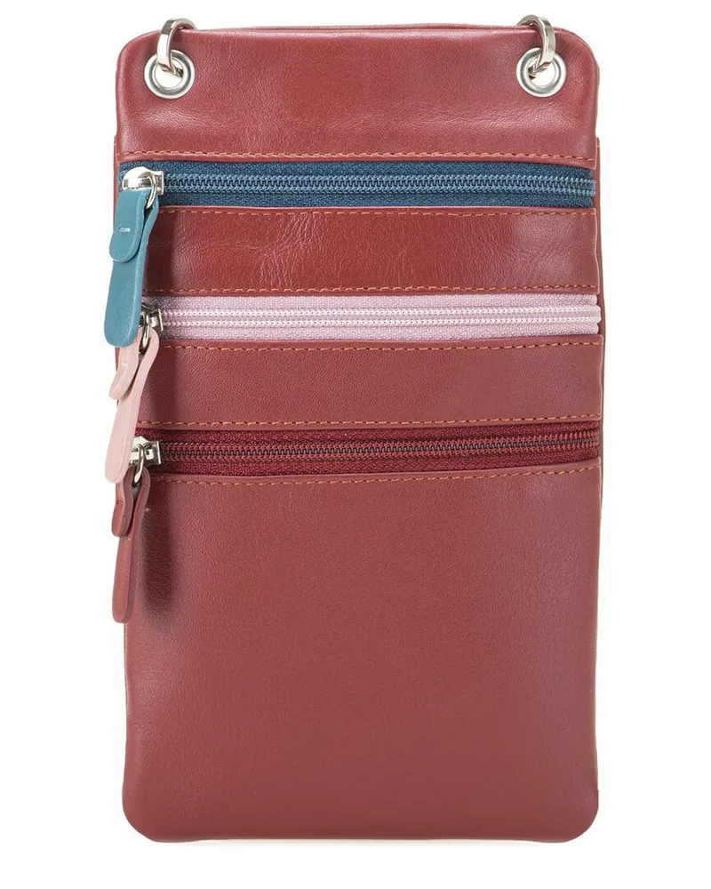 Mywalit Leather Travel Neck Purse Nocolor