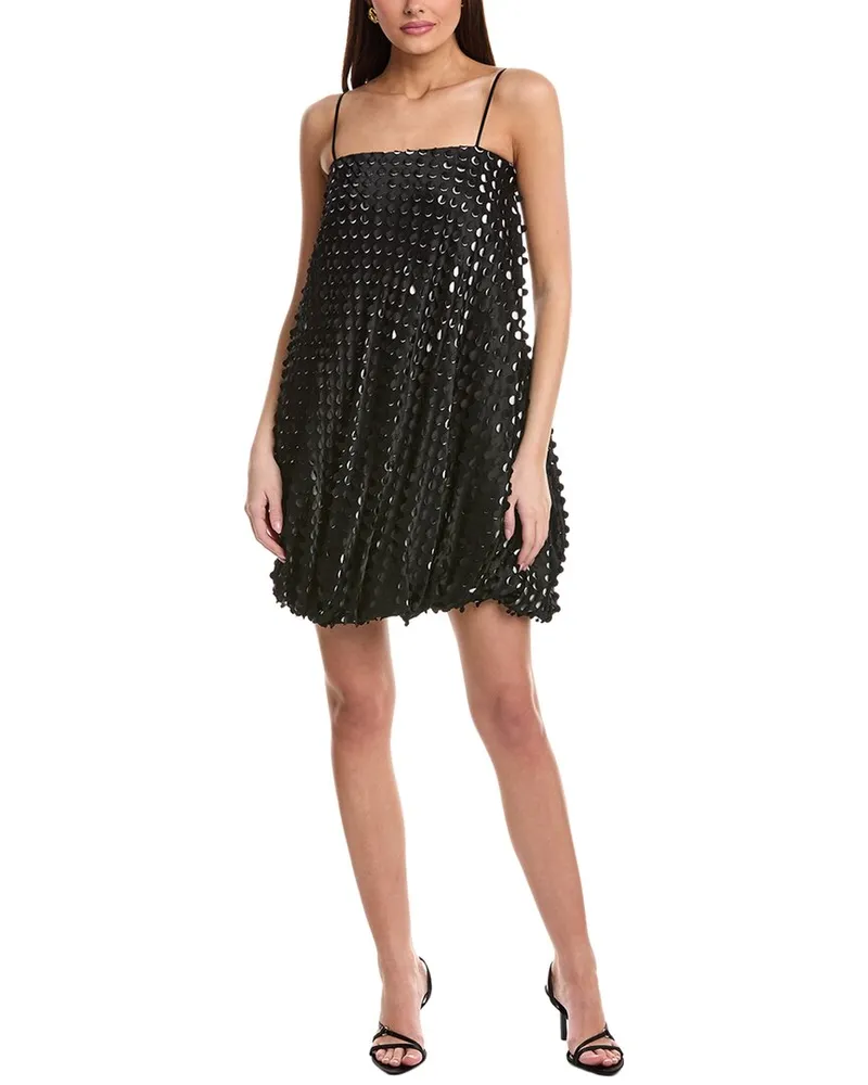 Helmut Lang Bubble Mini Dress Black