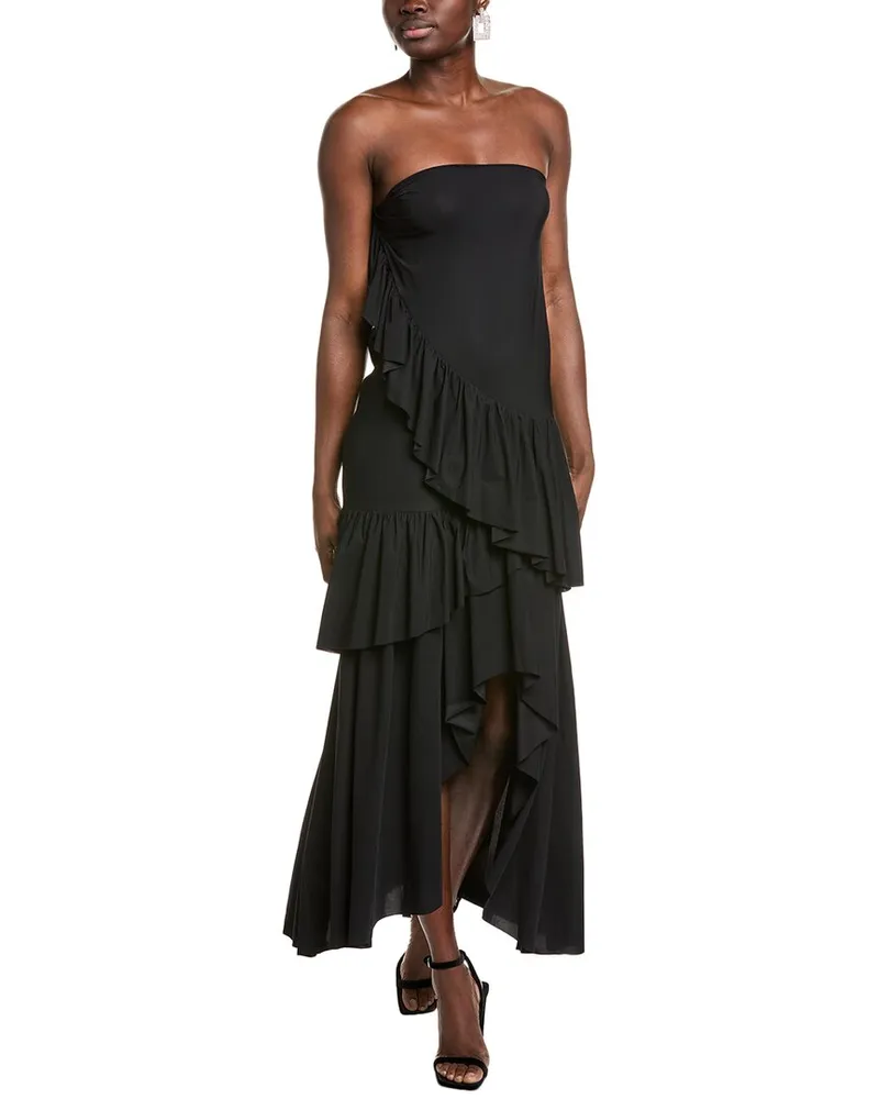 Chiara Boni Leonarda Maxi Skirt Black