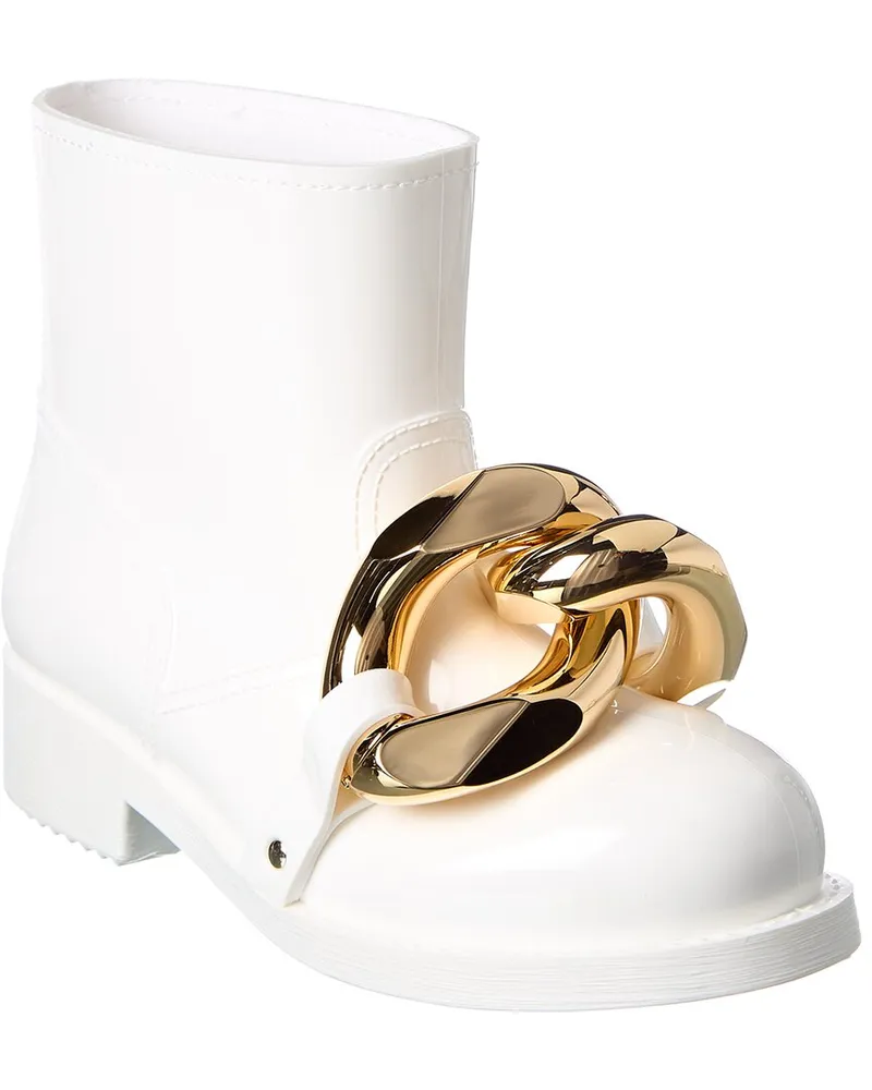 J.W.Anderson Chain Rubber Boot White
