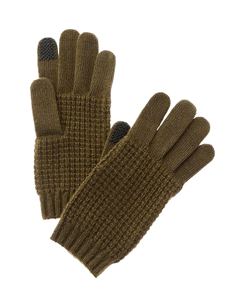 portolano  Cashmere Gloves Green