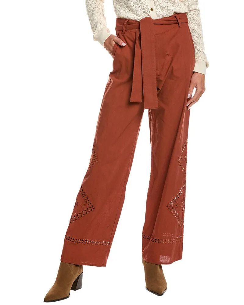 ba&sh Pant Red