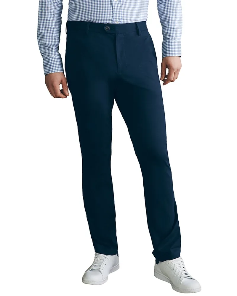 Faherty Movement Knit Pant Blue