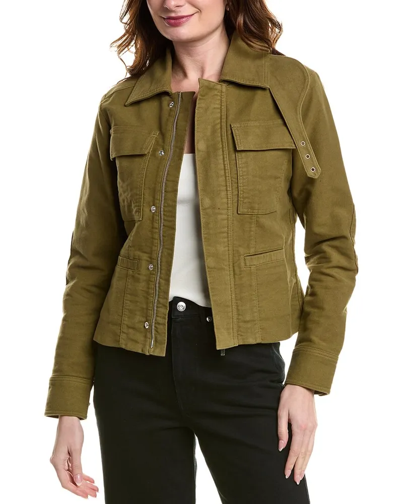 Proenza Schouler Ava Jacket Green