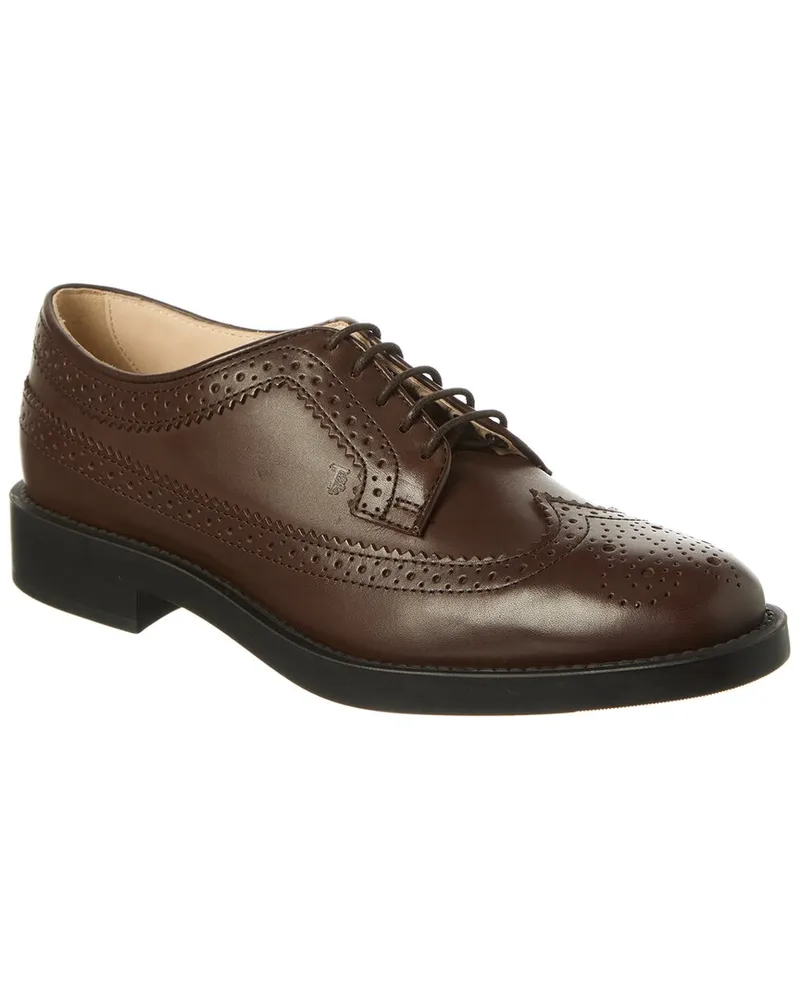 TOD'S TOD’s Leather Oxford Brown