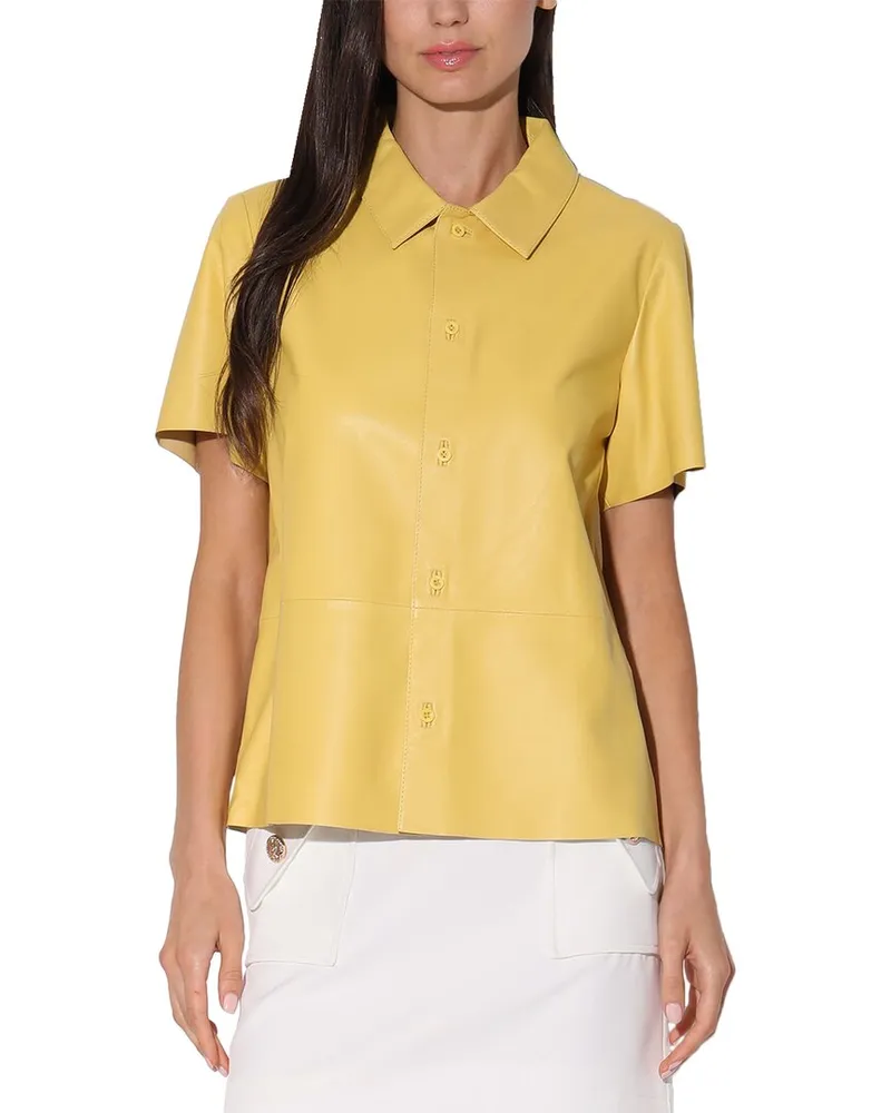 Walter Baker Eros Leather Top Yellow