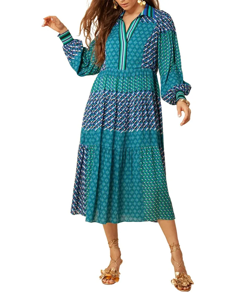Hale Bob Challis Maxi Dress Nocolor