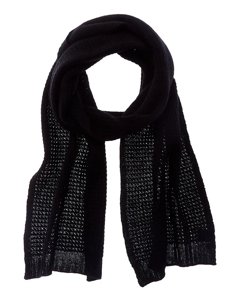 portolano  Cashmere Scarf Black