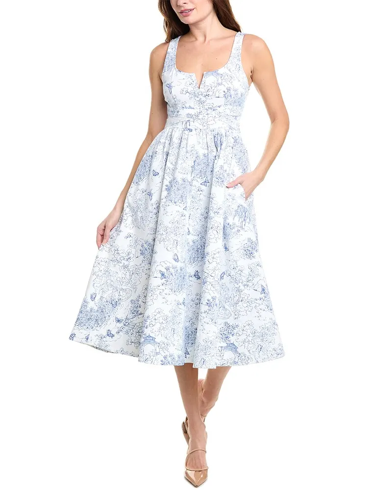 Cinq à Sept Garden Toile Ebba Maxi Dress White