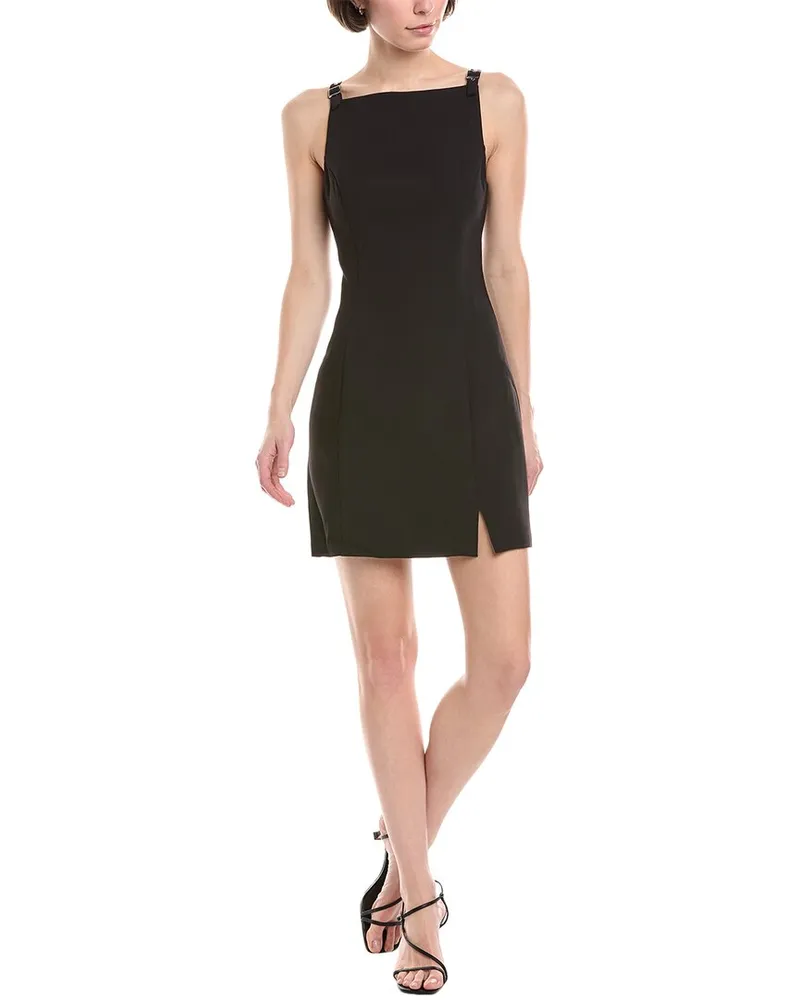 Amanda Uprichard Misena Mini Dress Black