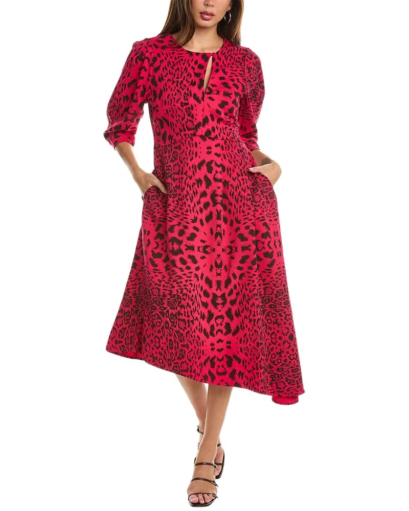 Equipment Taliana Dress Red