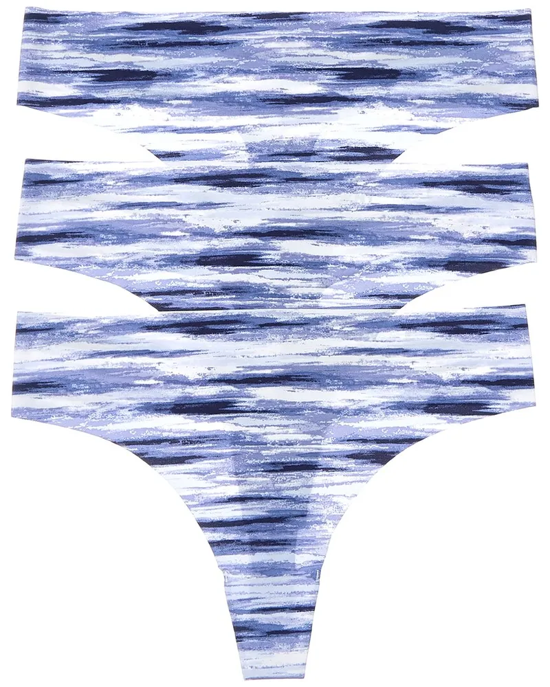 DKNY 3pk Litewear Cut Anywhere Thong Nocolor