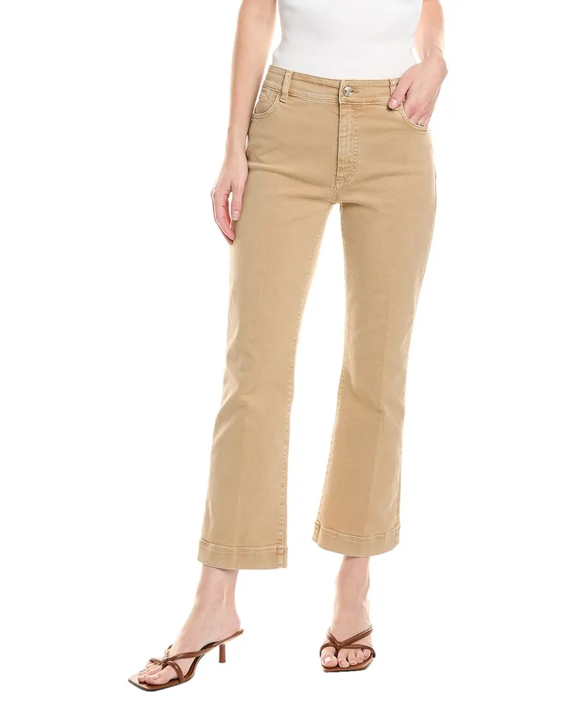 SPORTMAX Enna Mini Flare Trouser Beige