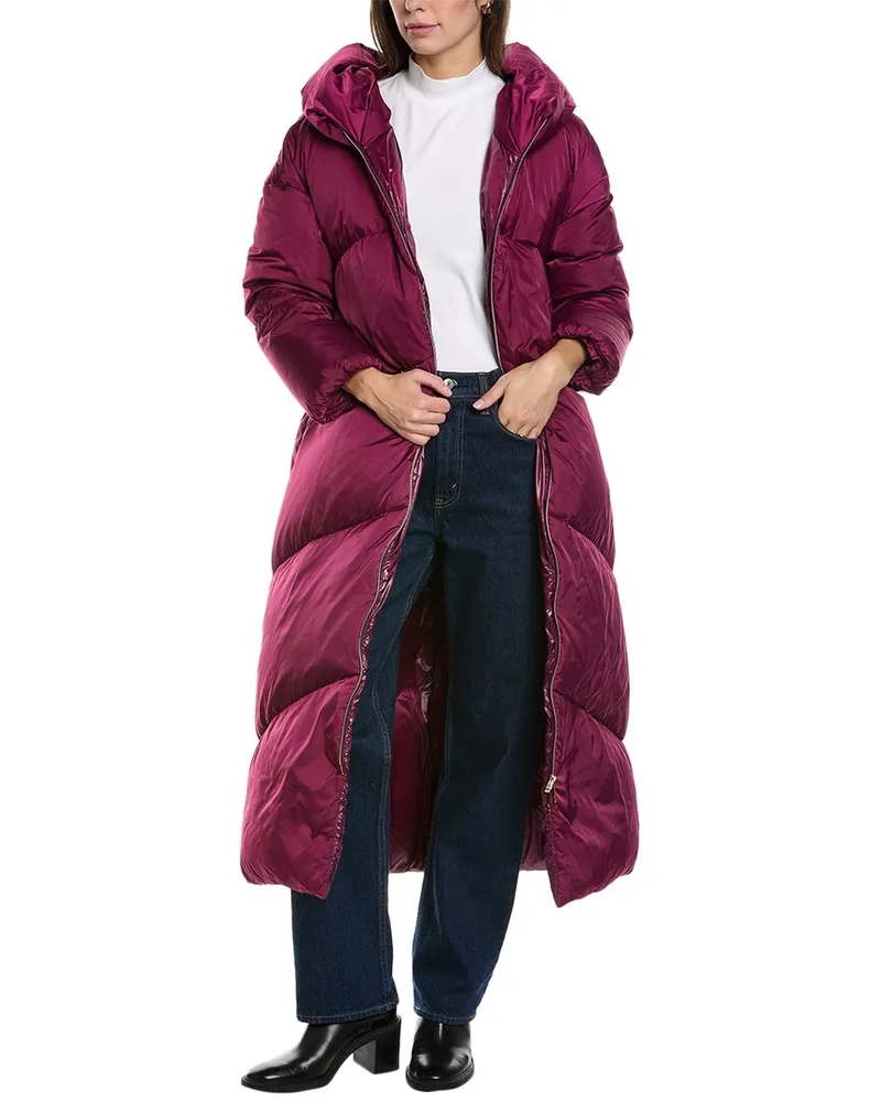 Herno Down Coat Purple